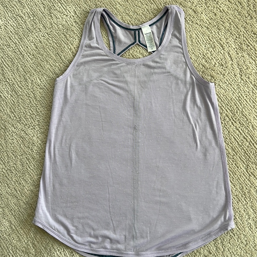 Ivivva by lululemon- lavender tank top - size 12
